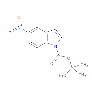 TERT-BUTYL 5-NITRO-1H-INDOLE-1-CARBOXYLATE - Click Image to Close