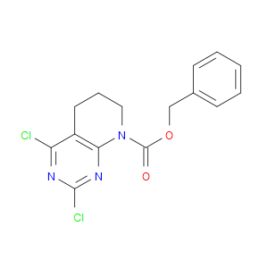 BENZYL 2,4-DICHLORO-6,7-DIHYDROPYRIDO[2,3-D]PYRIMIDINE-8(5H)-CARBOXYLATE