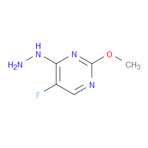 5-FLUORO-4-HYDRAZINO-2-METHOXYPYRIMIDINE - Click Image to Close