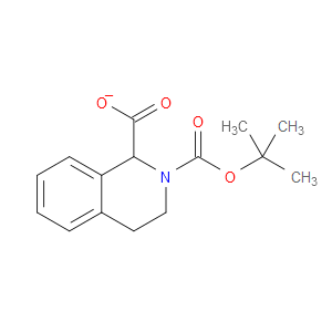 2-(TERT-BUTOXYCARBONYL)-1,2,3,4-TETRAHYDROISOQUINOLINE-1-CARBOXYLIC ACID