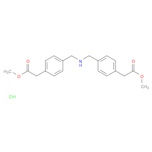 DIMETHYL 2,2'-((AZANEDIYLBIS(METHYLENE))BIS(4,1-PHENYLENE))DIACETATE HYDROCHLORIDE