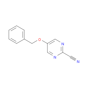 5-(BENZYLOXY)PYRIMIDINE-2-CARBONITRILE