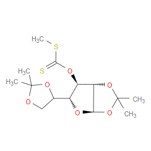 O-((3AR,5R,6S,6AR)-5-((R)-2,2-DIMETHYL-1,3-DIOXOLAN-4-YL)-2,2-DIMETHYLTETRAHYDROFURO[2,3-D][1,3]DIOXOL-6-YL) S-METHYL CARBONODITHIOATE