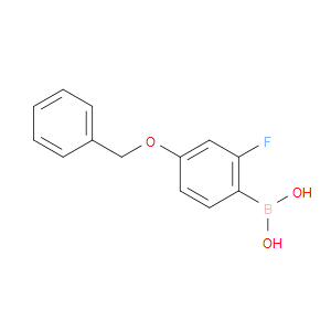 4-BENZYLOXY-2-FLUOROPHENYLBORONIC ACID - Click Image to Close