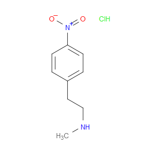 N-METHYL-4-NITROPHENETHYLAMINE HYDROCHLORIDE - Click Image to Close