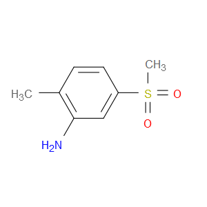 2-METHYL-5-(METHYLSULFONYL)ANILINE