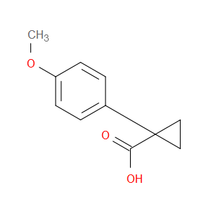 1-(4-METHOXYPHENYL)CYCLOPROPANECARBOXYLIC ACID - Click Image to Close