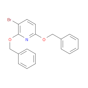 2,6-BIS(BENZYLOXY)-3-BROMOPYRIDINE