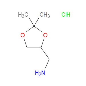 (2,2-DIMETHYL-1,3-DIOXOLAN-4-YL)METHANAMINE HYDROCHLORIDE
