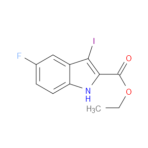 ETHYL 5-FLUORO-3-IODO-1H-INDOLE-2-CARBOXYLATE - Click Image to Close