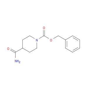 BENZYL 4-(AMINOCARBONYL)TETRAHYDRO-1(2H)-PYRIDINECARBOXYLATE