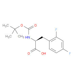 (S)-2-((TERT-BUTOXYCARBONYL)AMINO)-3-(2,4-DIFLUOROPHENYL)PROPANOIC ACID - Click Image to Close