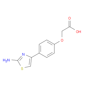 2-[4-(2-AMINO-4-THIAZOLYL)PHENOXY]ACETIC ACID