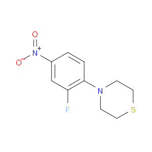 4-(2-FLUORO-4-NITROPHENYL)THIOMORPHOLINE