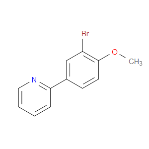 2-(3-BROMO-4-METHOXYPHENYL)PYRIDINE