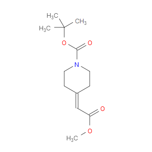 TERT-BUTYL 4-(2-METHOXY-2-OXOETHYLIDENE)PIPERIDINE-1-CARBOXYLATE - Click Image to Close
