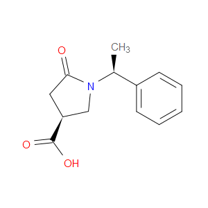 (S)-5-OXO-1-((S)-1-PHENYLETHYL)PYRROLIDINE-3-CARBOXYLIC ACID