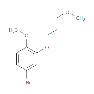 4-BROMO-1-METHOXY-2-(3-METHOXYPROPOXY)BENZENE