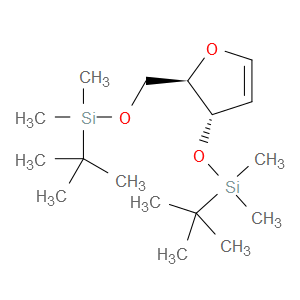 1,4-ANHYDRO-2-DEOXY-3,5-BIS-O-(T-BUTYLDIMETHYLSILYL)-D-ERYTHRO-PENT-1-ENITOL