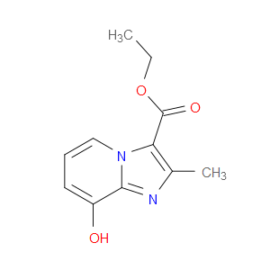 ETHYL 8-HYDROXY-2-METHYLIMIDAZO[1,2-A]PYRIDINE-3-CARBOXYLATE
