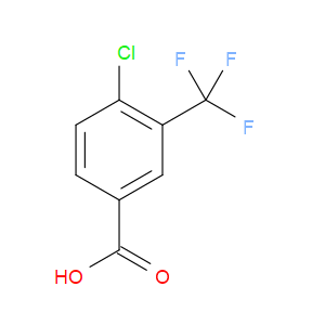 4-CHLORO-3-(TRIFLUOROMETHYL)BENZOIC ACID - Click Image to Close