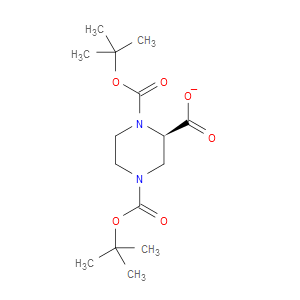 (R)-1,4-BIS(TERT-BUTOXYCARBONYL)PIPERAZINE-2-CARBOXYLIC ACID - Click Image to Close
