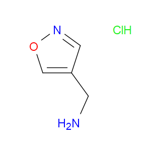 ISOXAZOL-4-YLMETHANAMINE HYDROCHLORIDE - Click Image to Close