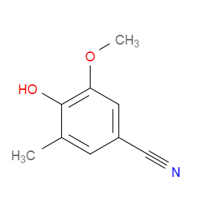4-HYDROXY-3-METHOXY-5-METHYLBENZONITRILE - Click Image to Close