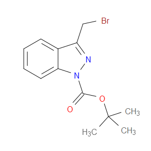 TERT-BUTYL 3-(BROMOMETHYL)-1H-INDAZOLE-1-CARBOXYLATE - Click Image to Close