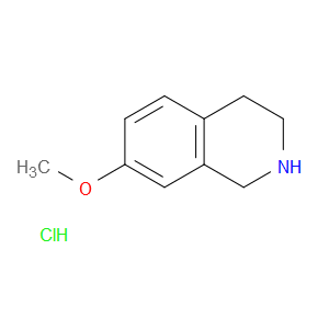 7-METHOXY-1,2,3,4-TETRAHYDROISOQUINOLINE HYDROCHLORIDE - Click Image to Close