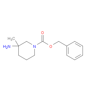 BENZYL 3-AMINO-3-METHYLPIPERIDINE-1-CARBOXYLATE
