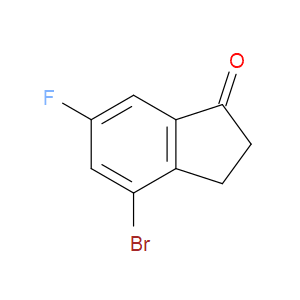 4-BROMO-6-FLUORO-2,3-DIHYDRO-1H-INDEN-1-ONE - Click Image to Close