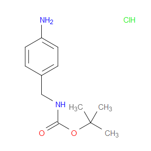 TERT-BUTYL 4-AMINOBENZYLCARBAMATE HYDROCHLORIDE - Click Image to Close