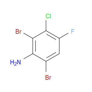 3-CHLORO-2,6-DIBROMO-4-FLUOROANILINE
