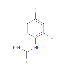 1-(2,4-DIFLUOROPHENYL)-2-THIOUREA - Click Image to Close