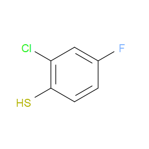 2-CHLORO-4-FLUOROTHIOPHENOL - Click Image to Close