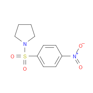 1-[(4-NITROPHENYL)SULFONYL]PYRROLIDINE