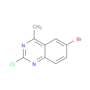 6-BROMO-2-CHLORO-4-METHYLQUINAZOLINE - Click Image to Close