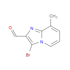 3-BROMO-8-METHYLIMIDAZO[1,2-A]PYRIDINE-2-CARBALDEHYDE - Click Image to Close