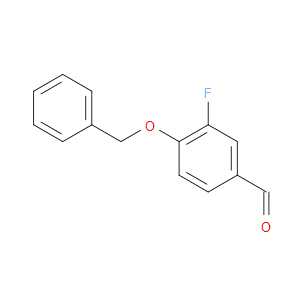 4-BENZYLOXY-3-FLUOROBENZALDEHYDE