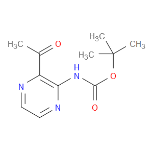 TERT-BUTYL (3-ACETYLPYRAZIN-2-YL)CARBAMATE
