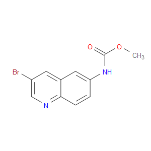 METHYL 3-BROMOQUINOLIN-6-YLCARBAMATE
