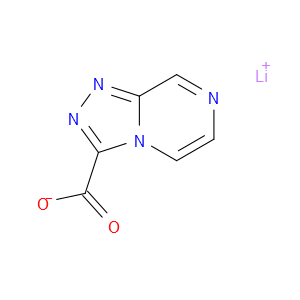 LITHIUM [1,2,4]TRIAZOLO[4,3-A]PYRAZINE-3-CARBOXYLATE