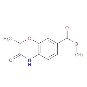 METHYL 2-METHYL-3-OXO-3,4-DIHYDRO-2H-1,4-BENZOXAZINE-7-CARBOXYLATE