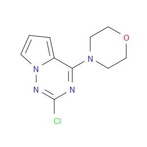 4-(2-CHLOROPYRROLO[2,1-F][1,2,4]TRIAZIN-4-YL)MORPHOLINE