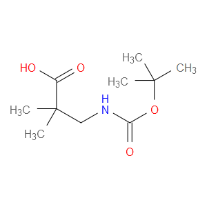 3-([(TERT-BUTOXY)CARBONYL]AMINO)-2,2-DIMETHYLPROPANOIC ACID
