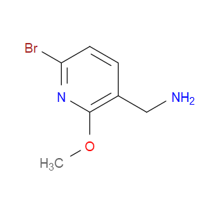 (6-BROMO-2-METHOXYPYRIDIN-3-YL)METHANAMINE