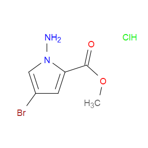 METHYL 1-AMINO-4-BROMO-1H-PYRROLE-2-CARBOXYLATE MONOHYDROCHLORIDE - Click Image to Close