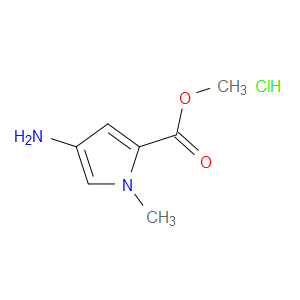 METHYL 4-AMINO-1-METHYL-1H-PYRROLE-2-CARBOXYLATE HYDROCHLORIDE - Click Image to Close