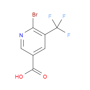6-BROMO-5-(TRIFLUOROMETHYL)NICOTINIC ACID - Click Image to Close